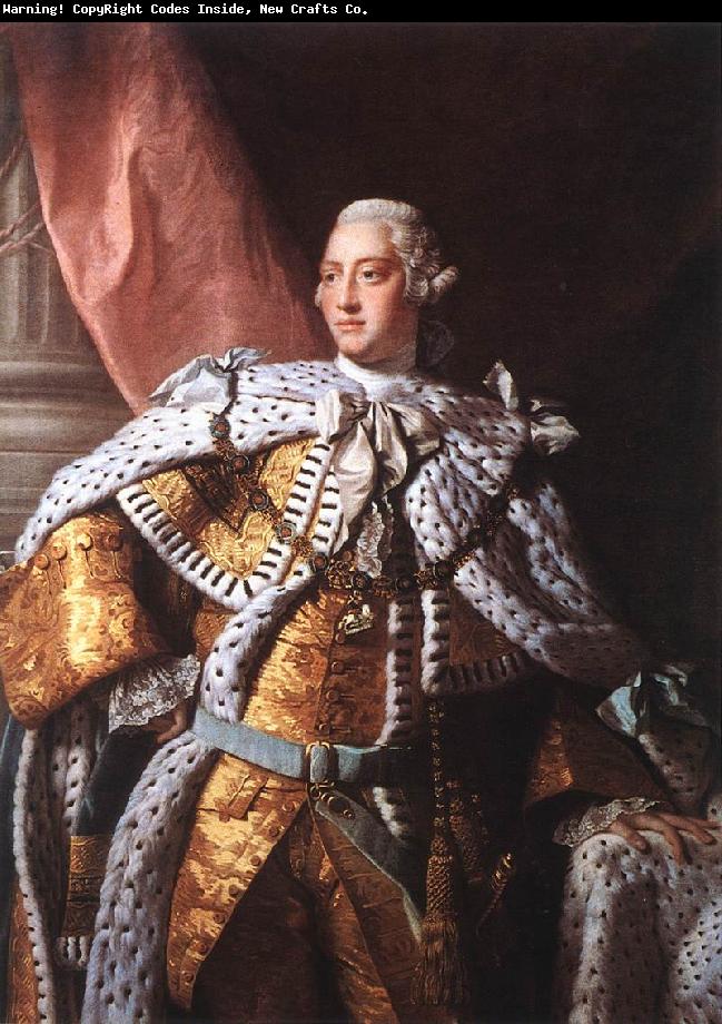 RAMSAY, Allan Portrait of George III